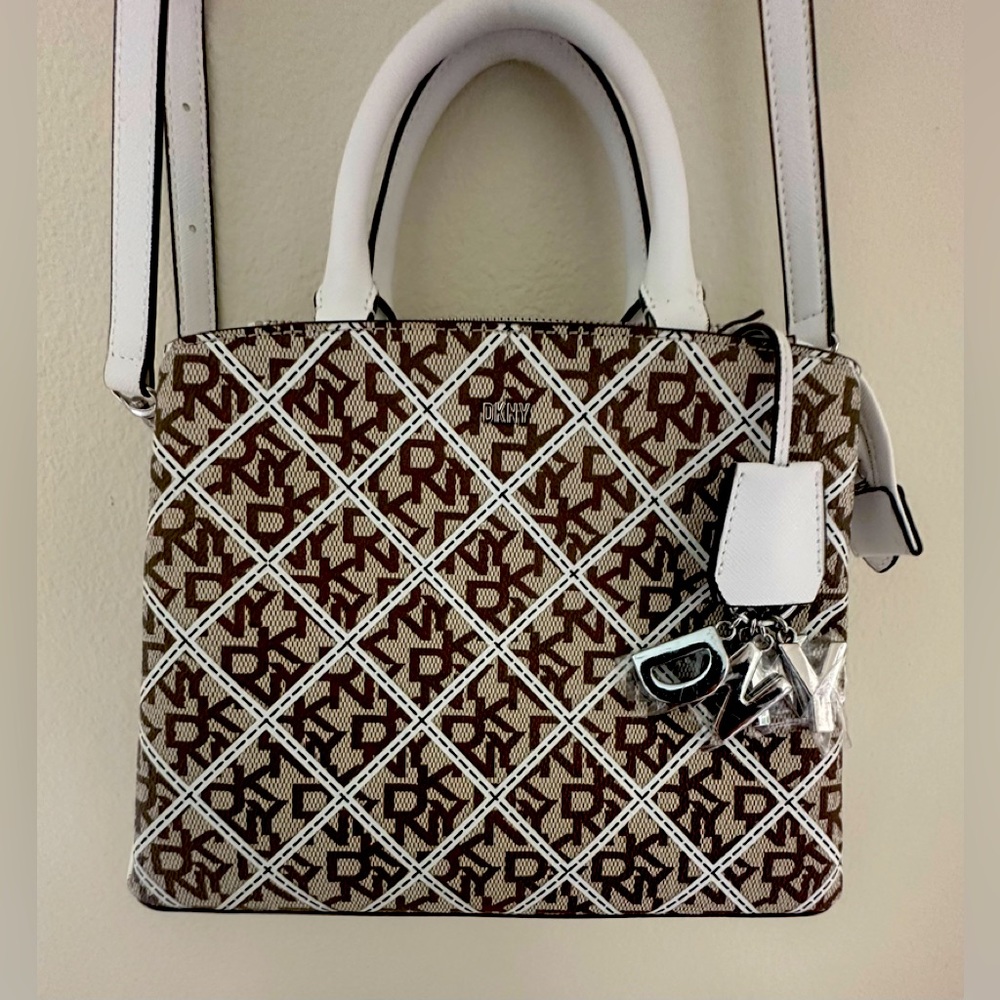 NWOT DKNY Paige Satchel with Convertible Strap